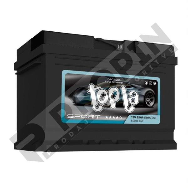 Akumulator TOPLA ENERGY DIESEL POWER 80AH 750A